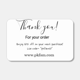 Thank you for purchase pink family business detail matchboxes