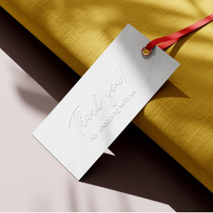 Thank you for purchase Product tag Embosser