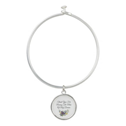 Thank you for raising the man of my dreams gift   bangle bracelet