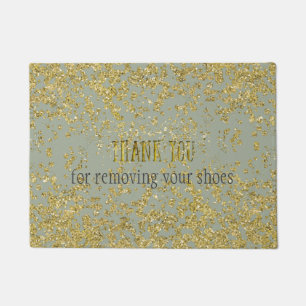 Thank You For Removing Your Shoes Mat