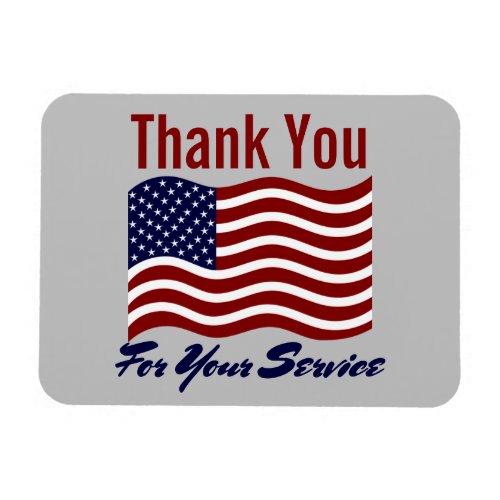 Thank You For Service American Flag