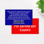 Thank You For Serving Our Country (Desk)