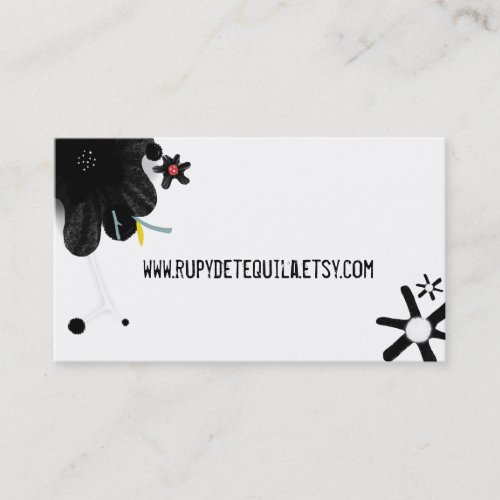 Thank you for shopping business card