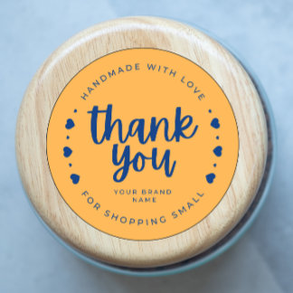 THANK YOU FOR SHOPPING SMALL STICKERS