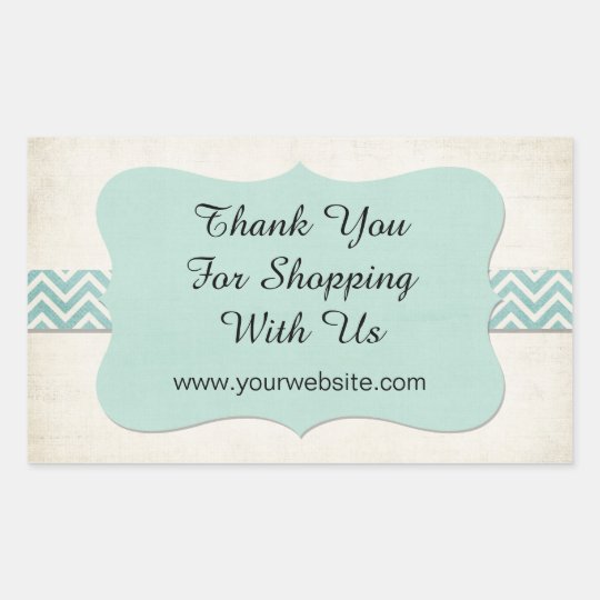 thank you for shopping stickers