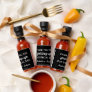 Thank You For Spicing Up Our Special Day Wedding Hot Sauces