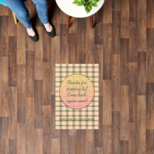 Thank you for stopping by floor decals