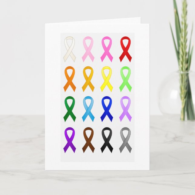 Thank you for Support to Cancer Research Card (Front)