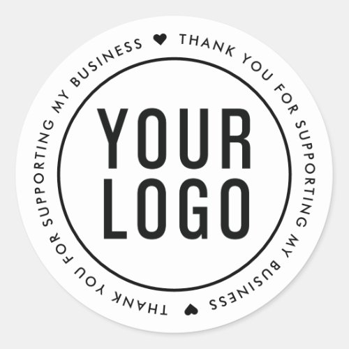 Thank You For Supporting My Business Stickers