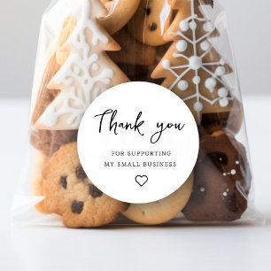 thank you for supporting my small busines, Sticker