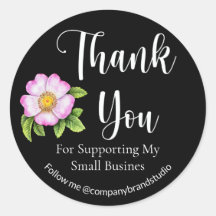 Thank You For Supporting My Small Business Black