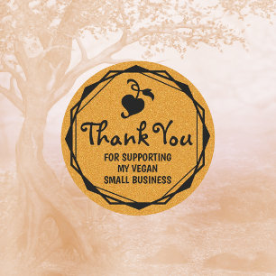 Thank You For Supporting my Small Business Classic Round Sticker