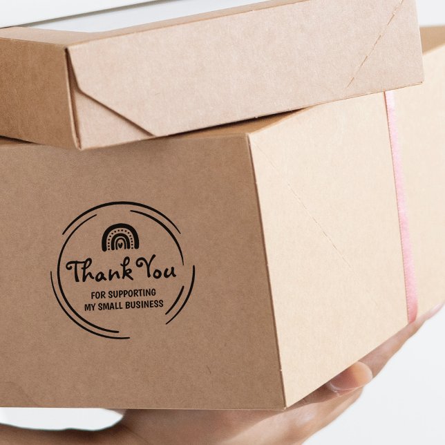 Thank You for Supporting My Small Business, Rubber Stamp (Creator Uploaded)