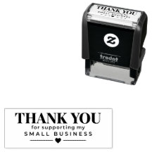 Thank You for Supporting My Small Business Stamp