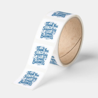 Thank You for Supporting My Small Business Sticker