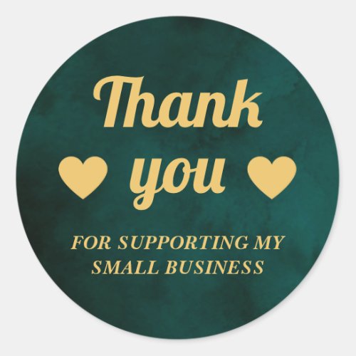 thank you for supporting my small business sticker