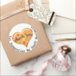 Thank You for Supporting My Small Business Sticker<br><div class="desc">Thank You for Supporting My Small Business Stickers Roll Stickers</div>
