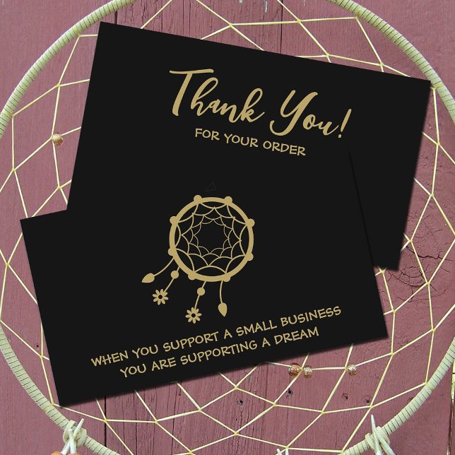 Thank You For Supporting My Vegan Small Business   Card (Creator Uploaded)