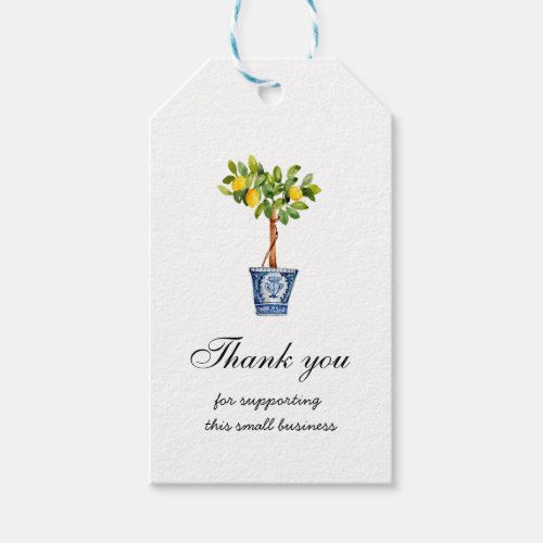 Thank you for supporting small business gift tags