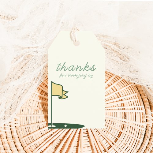 Thank You For Swinging By Gift Tag