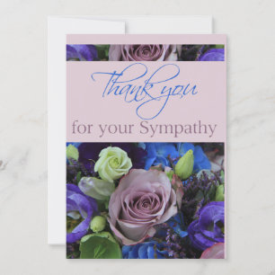 Thank you for Sympathy Card