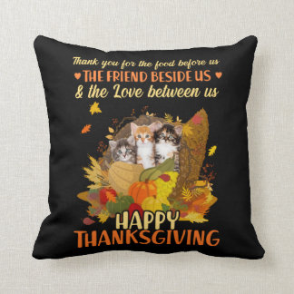 Thank You For The Food Throw Pillow