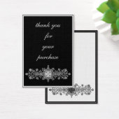 Thank you for the purchase -black (Desk)