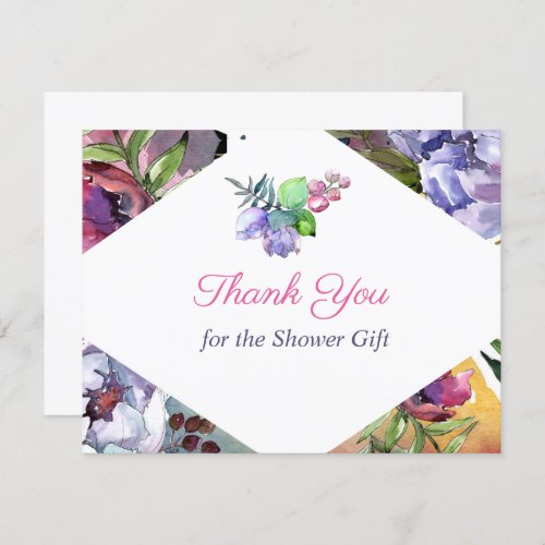 Thank You for the Shower Gift Invitation