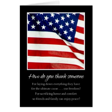 Thank You for You Service Military Thank You Card Thank You for You Service Military Thank You Card
