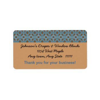 Thank You For Your Business Address Labels by dbvisualarts at Zazzle