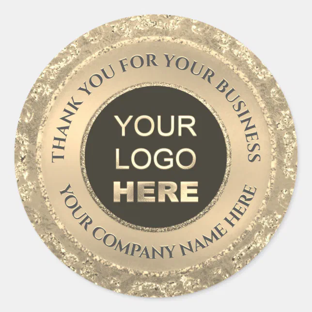 Thank You for Your Business Classic Round Sticker | Zazzle