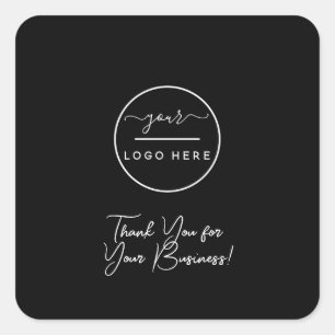 Thank You for Your Business Company Sticker