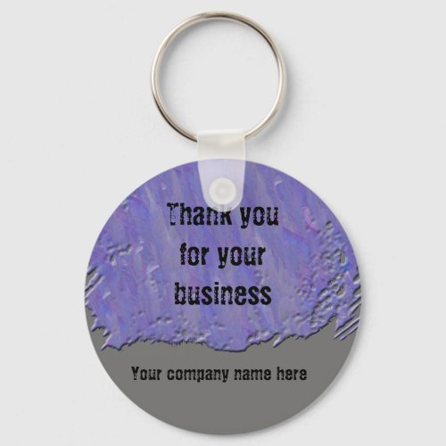 Thank You for Your Business Customer Appreciation Keychain