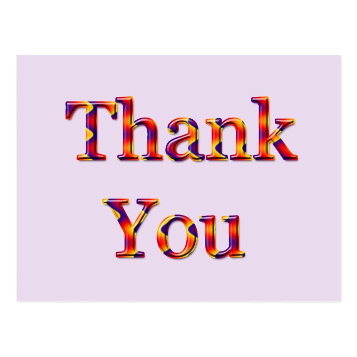 Thank You for Your Business Customer Appreciation Postcard | Zazzle.com