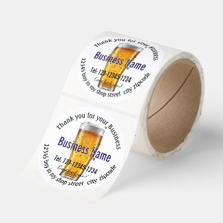 Thank you for your Business Editable Business mark Classic Round Sticker