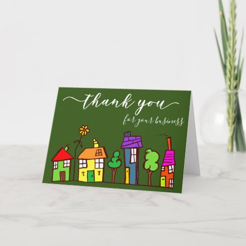 Thank you For your Business Realtor Real Estate