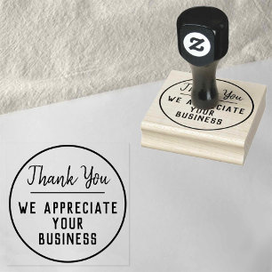 Thank You For Your Business Rubber Stamp