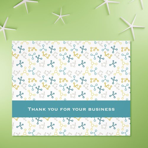 Thank You for Your Business Science Sales Flyer