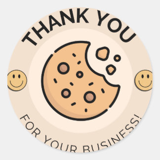 Thank You For Your Business sticker