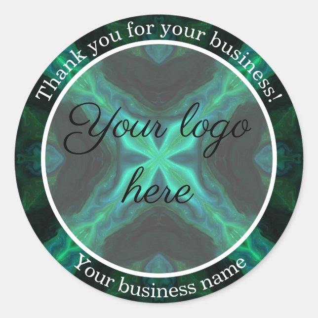 Thank you for your business stickers (Front)