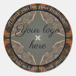 Thank you for your business stickers