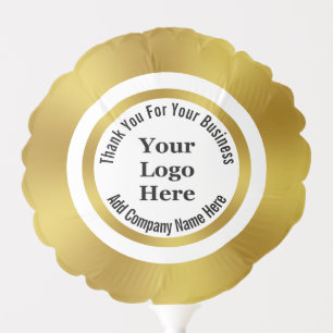 Thank You for Your Business Your Logo Here Balloon