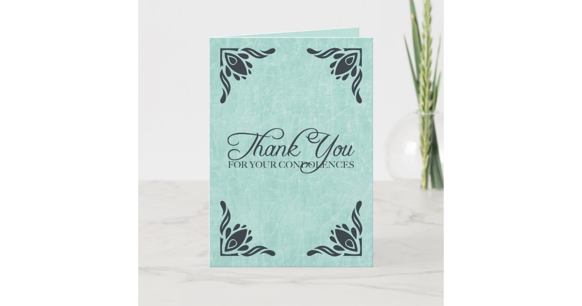 thank you for your condolences | Zazzle.com