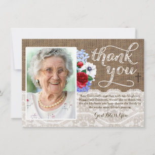 Thank You For Your Condolences Card