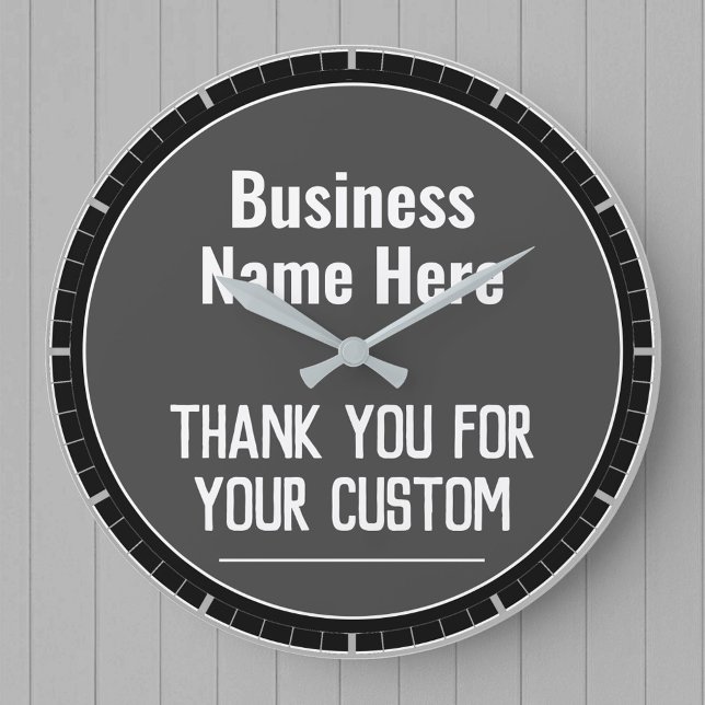Thank You For Your Custom Shop Large Clock (Creator Uploaded)