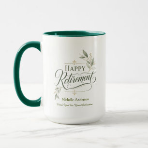 Thank You For Your Dedication Personalized Name Mug