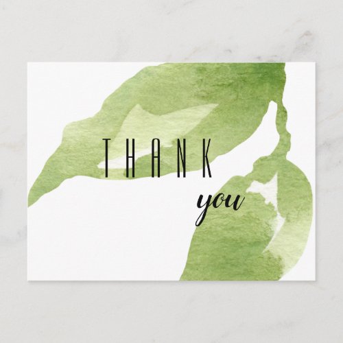 Thank You for Your Encouragement Foliage Postcard