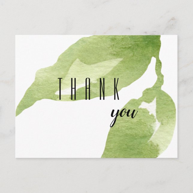 Thank You for Your Encouragement Foliage Postcard (Front)