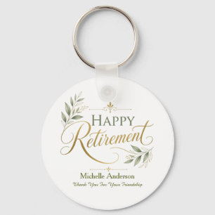 Thank You For Your Friendship Personalized Name Keychain