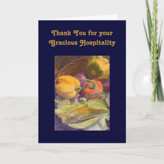 Thank You for your Gracious Hospitality Template